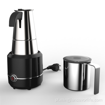 Automatyczna spieniacz do kawy ze stali nierdzewnej, spieniacz do mleka